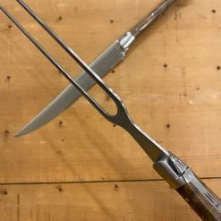 New ๐ Fontenille Pataud 'Laguiole' Carving Set - Walnut ๐ 10 Fontenille Pataud 'Laguiole' Carving Set - Walnut