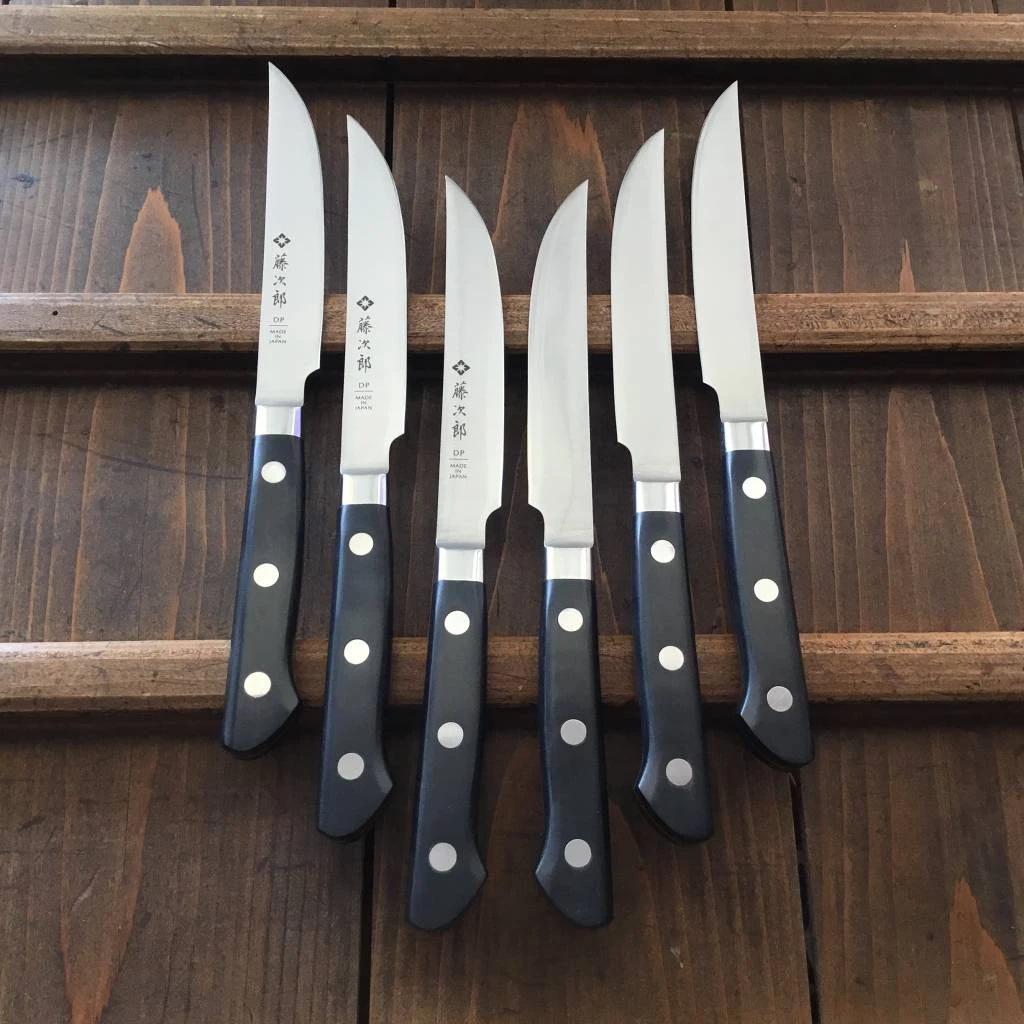 Cheap 🔥 Tojiro 120mm Steak Knife 'DP' - VG-10 ⌛ 4 Tojiro 120mm Steak Knife 'DP' - VG-10