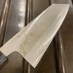 New ๐ Hitohira GR 170mm Bunka Iron Clad Aogami 2 Damascus ๐ 11 Hitohira GR 170mm Bunka Iron Clad Aogami 2 Damascus