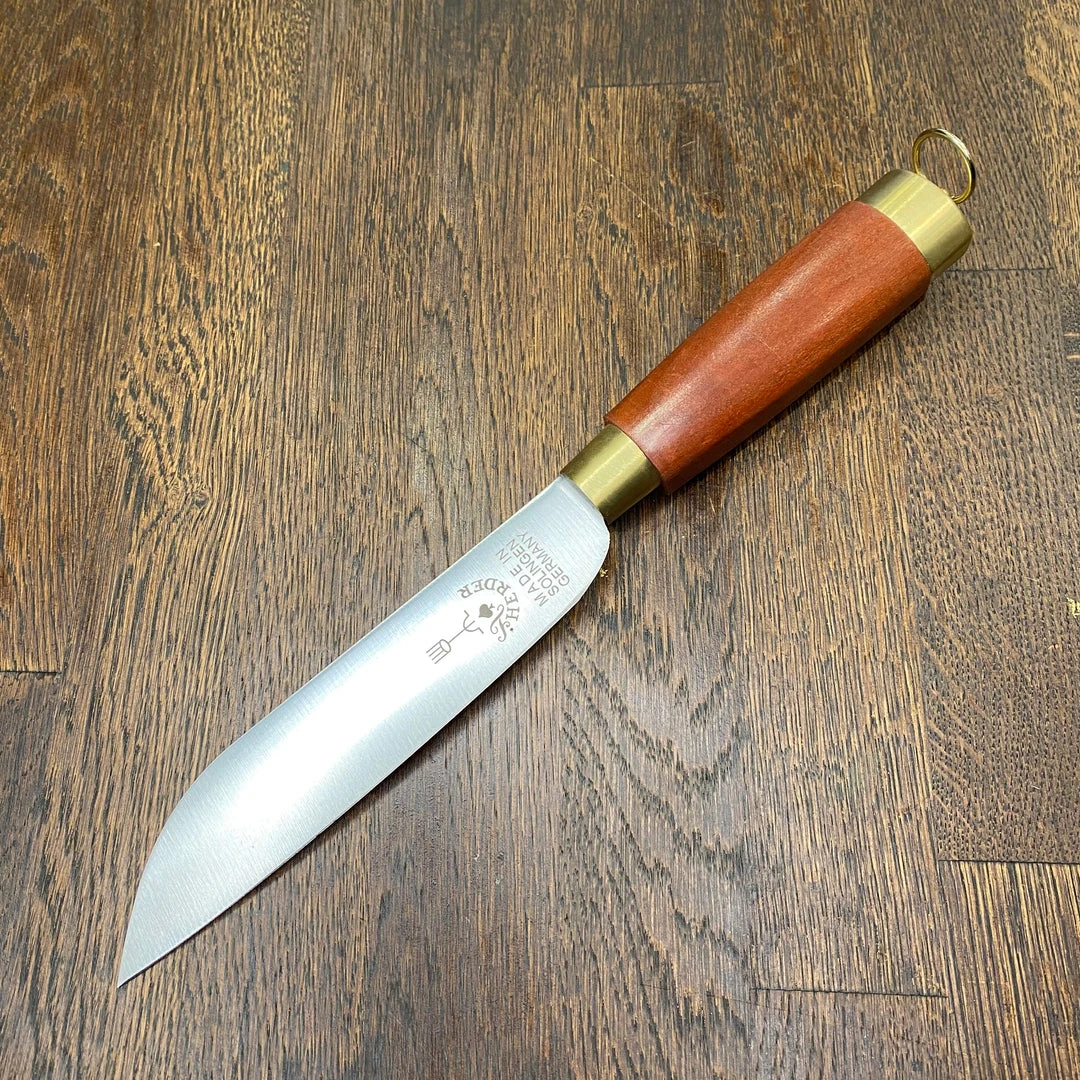 Buy 🎁 Friedr. Herder Friedr Herder 6” Old Netherlands Knife ‘Boscher’ Carbon Steel Cherry Brass W Loop ✔️ 3 Friedr. Herder Friedr Herder 6” Old Netherlands Knife ‘Boscher’ Carbon Steel Cherry Brass W Loop