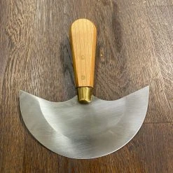 Friedr. Herder Friedr Herder 1/2 Moon Leather Knife Carbon Steel