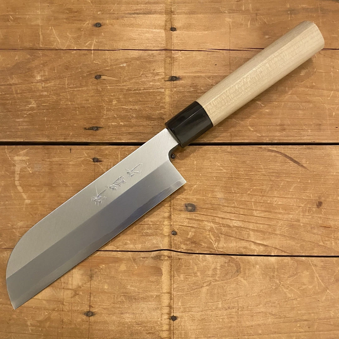 Outlet 😉 Sakai Kikumori LEFTY 165mm Kamagata Usuba 'Tokusei' Shirogami #2 ⭐ 3 Sakai Kikumori LEFTY 165mm Kamagata Usuba 'Tokusei' Shirogami #2