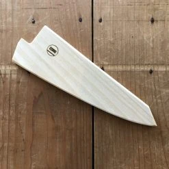 EDRO 150mm Honesuki Kaku Saya 150mm - Poplar