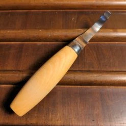 Morakniv Hook Knife 163 Double Edge Stainless With Leather Sheath