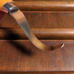 Morakniv Hook Knife 163 Double Edge Stainless With Leather Sheath