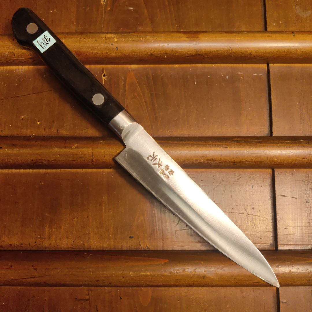 Best reviews of 👏 Hitohira Morihei Hisamoto Hagane 120mm Petty Carbon Steel Pakka Handle 🔔 3 Hitohira Morihei Hisamoto Hagane 120mm Petty Carbon Steel Pakka Handle