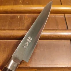 Hitohira Morihei Hisamoto Hagane 120mm Petty Carbon Steel Pakka Handle