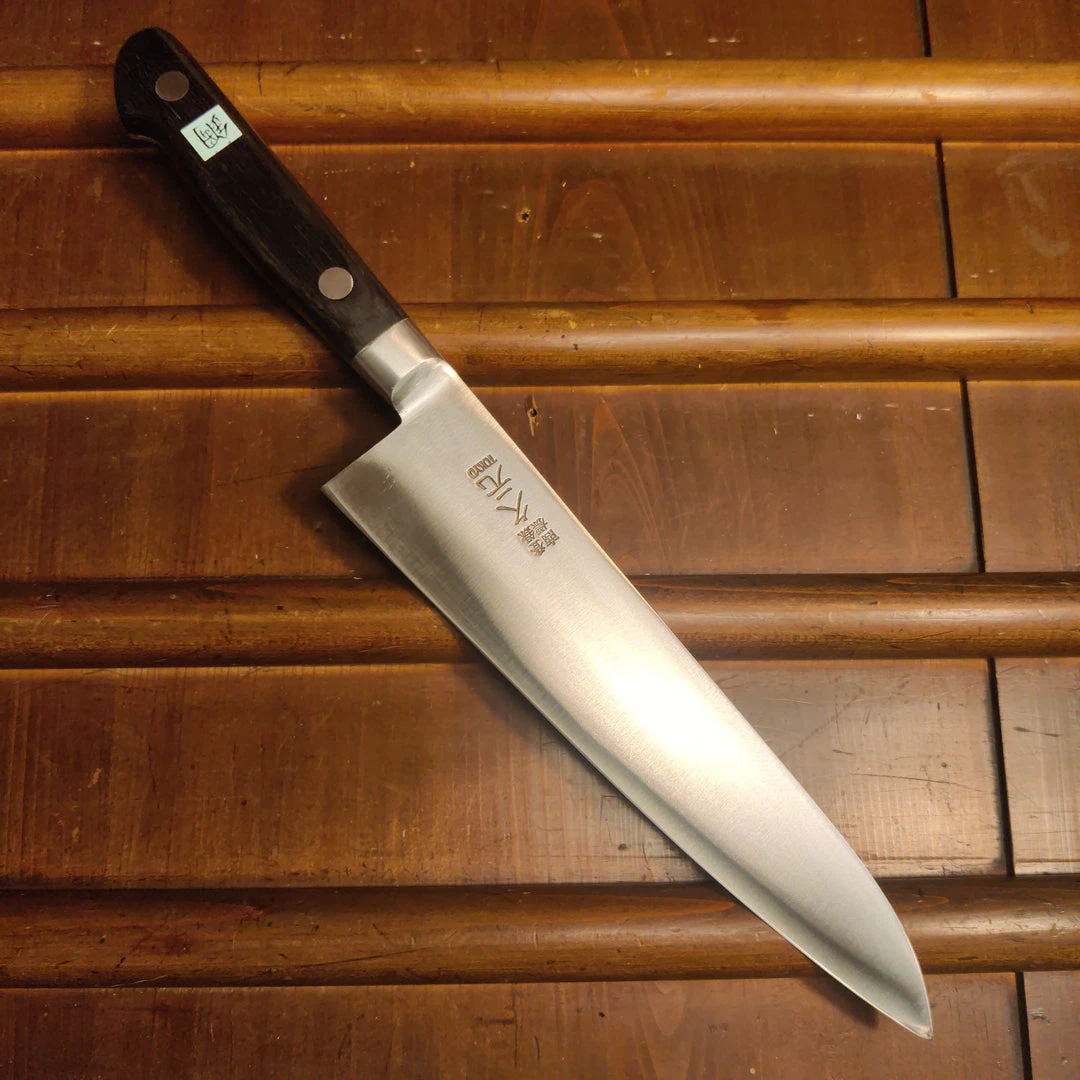 Cheap ⌛ Hitohira Morihei Hisamoto Hagane 180mm Gyuto Carbon Steel Pakka Handle ✔️ 3 Hitohira Morihei Hisamoto Hagane 180mm Gyuto Carbon Steel Pakka Handle