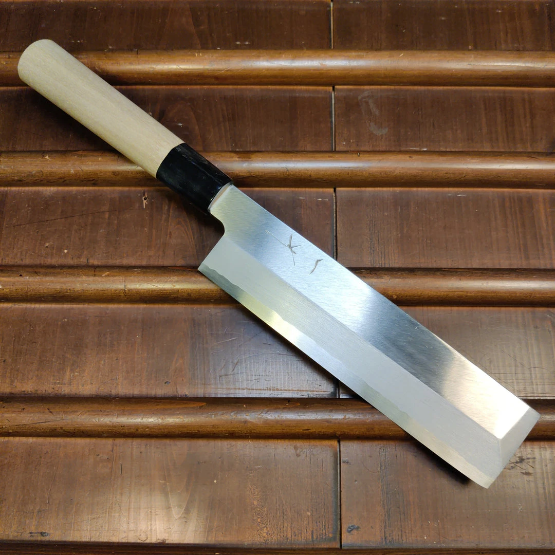 Best deal 🛒 Hitohira Gorobei 195mm Usuba Aogami 2 Ho Wood 🔔 3 Hitohira Gorobei 195mm Usuba Aogami 2 Ho Wood