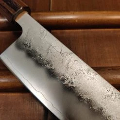 Hitohira Futana S3 240mm Gyuto Ginsanko Nashiji Cherry Wood