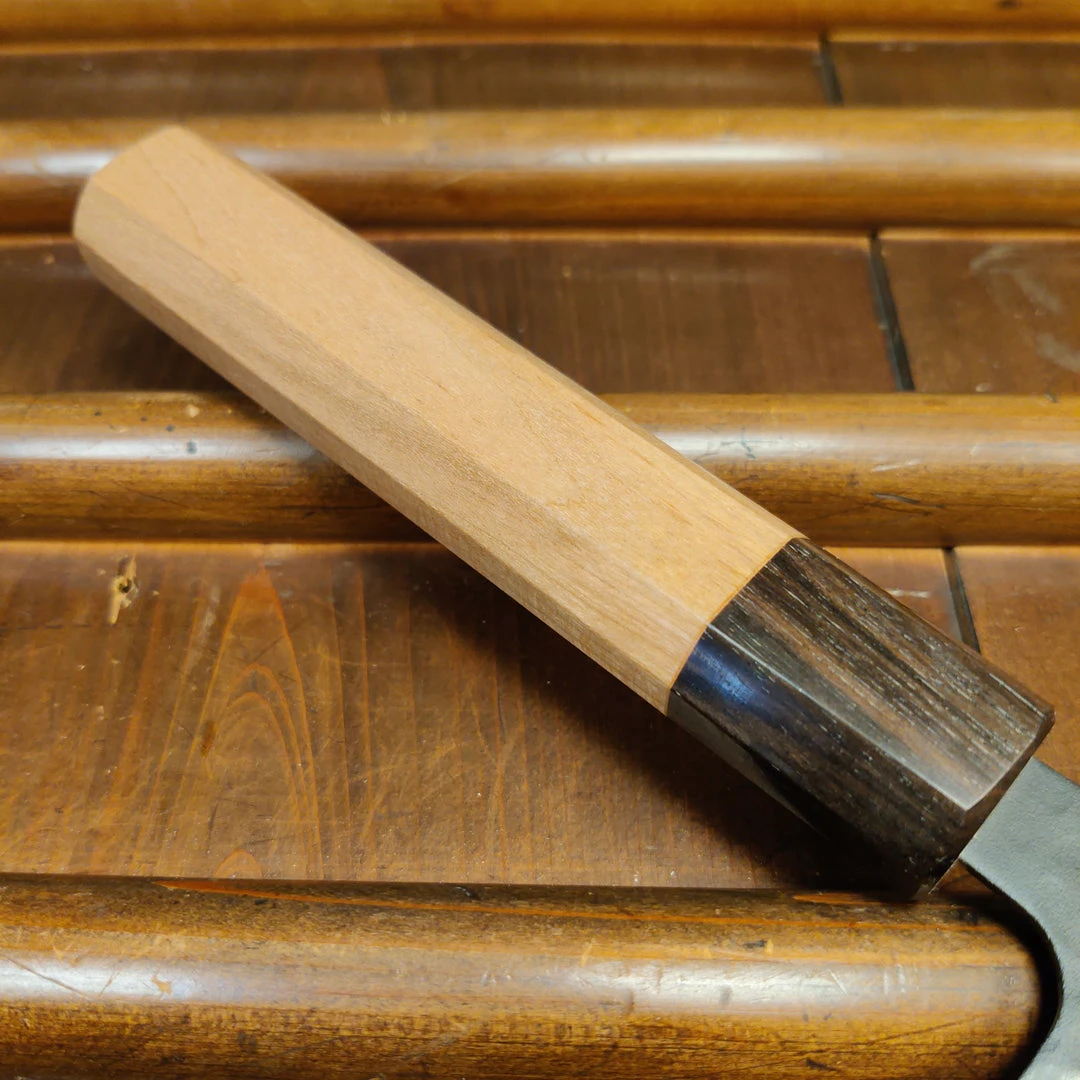 Discount โค๏ธ Hitohira Futana SB 170mm Santoku Aogami Super Kurouchi Tsuchime Cherry Wood ๐ 9 Hitohira Futana SB 170mm Santoku Aogami Super Kurouchi Tsuchime Cherry Wood