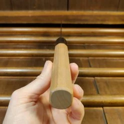 Hitohira Futana SB 165mm Nakiri Aogami Super Migaki Cherry Wood