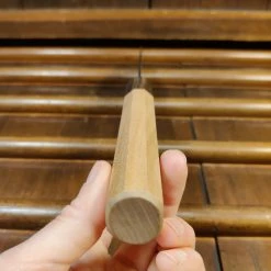 Best Pirce 😉 Hitohira Futana SB 170mm Santoku Aogami Super Migaki Cherry Wood 🌟 13 Hitohira Futana SB 170mm Santoku Aogami Super Migaki Cherry Wood