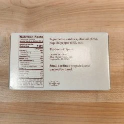 Donostia Foods Small Sardines In Olive Oil With Piquillo Pepper - 3oz Pantry