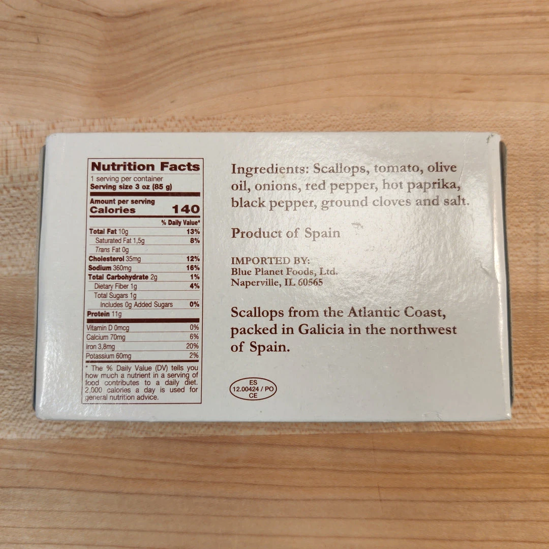 Promo 🌟 Donostia Foods Small Scallops In Sauce (Zamburinas En Salsa De Vieira) - 4oz Pantry ❤️ 6 Donostia Foods Small Scallops In Sauce (Zamburinas En Salsa De Vieira) - 4oz Pantry