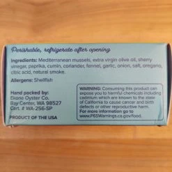 Tiny Fish Co. Smoked Mussels En Escabeche - 4.75oz Pantry