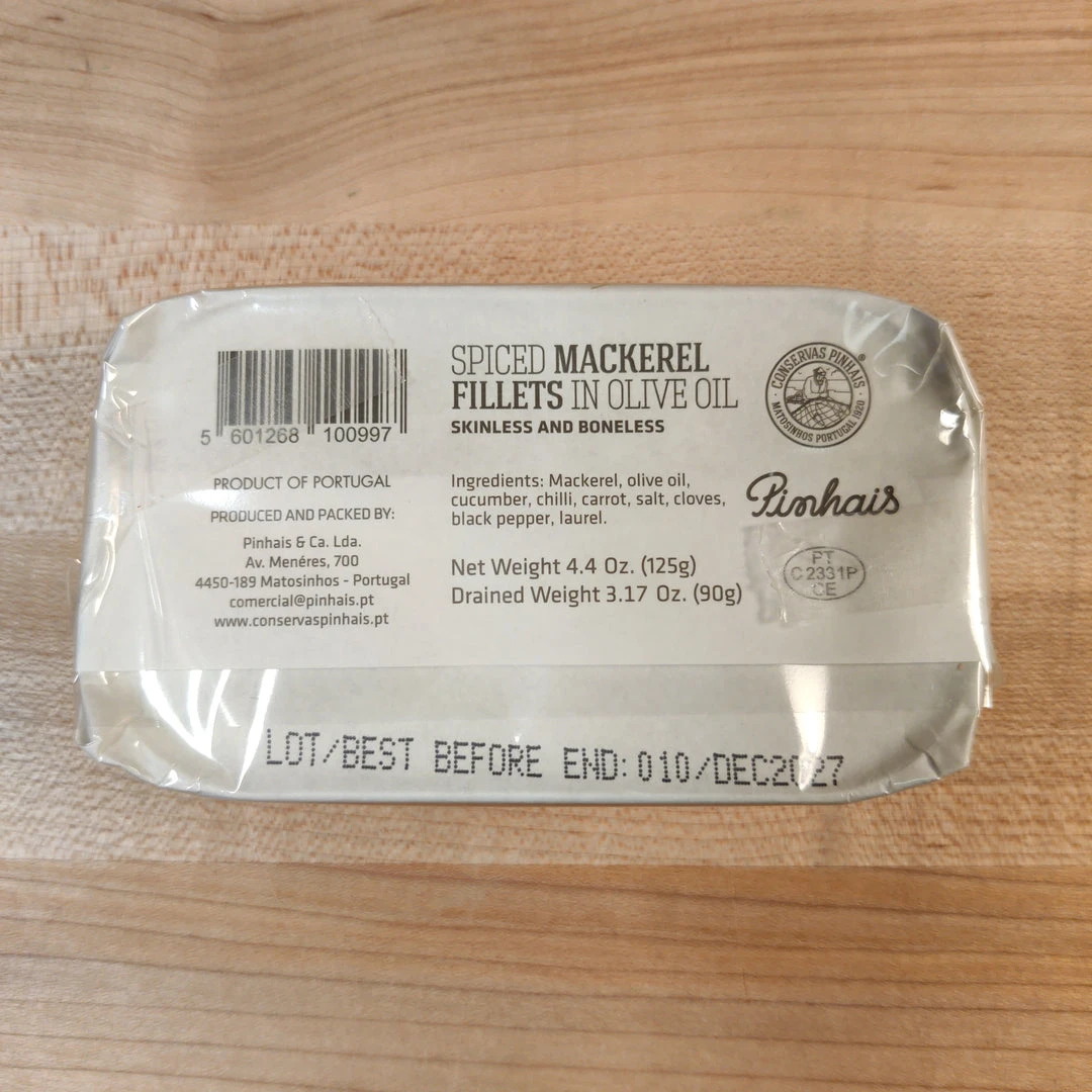 Budget 🥰 International Loft Nuri Spiced Mackerel Fillets In Olive Oil Pantry 😍 5 International Loft Nuri Spiced Mackerel Fillets In Olive Oil Pantry