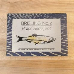 Pantry Fangst Brisling No. 2 Baltic Sea Sprat Smoked In Cold Pressed Rapeseed Oil - 100g