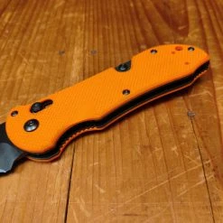 Benchmade Knives Benchmade 916SBK Triage - Serrated - Blunt Tip - Orange