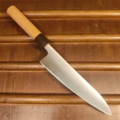 Hitohira Futana SB 180mm Gyuto Aogami Super Migaki Cherry Wood