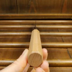 Hitohira Futana SB 180mm Gyuto Aogami Super Migaki Cherry Wood