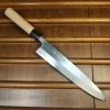 Cheap ๐ Sakai Kikumori 'Gokujyo' 240mm Mioroshi Deba Shirogami #2 ๐ 2 Sakai Kikumori 'Gokujyo' 240mm Mioroshi Deba Shirogami #2