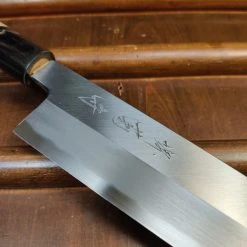 Sakai Kikumori 'Gokujyo' 180mm Kamagata Usuba Shirogami #2