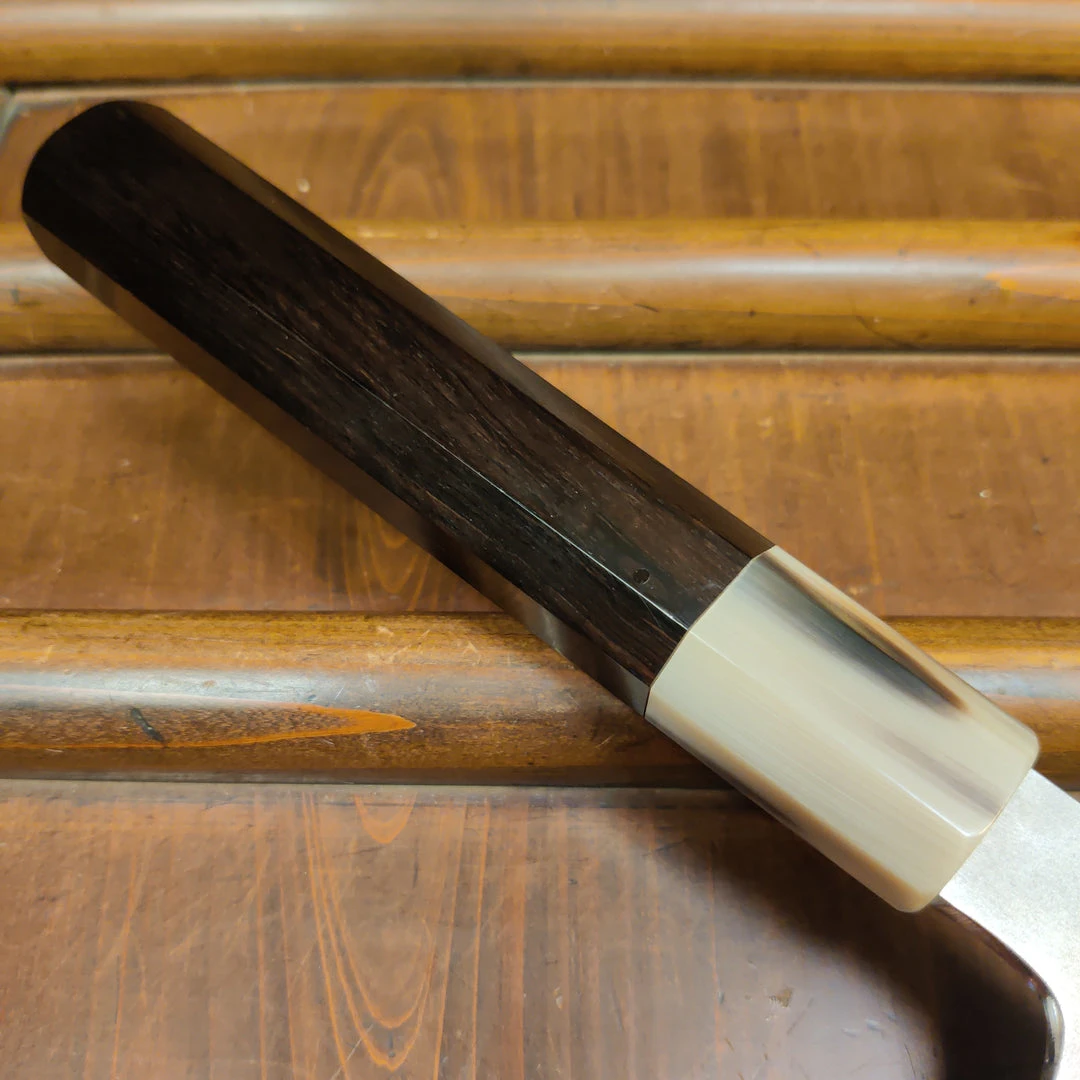 Discount ✔️ Hitohira Kikuchiyo Yohei 210mm Gyuto Ginsako Kasumi Ebony ✨ 5 Hitohira Kikuchiyo Yohei 210mm Gyuto Ginsako Kasumi Ebony