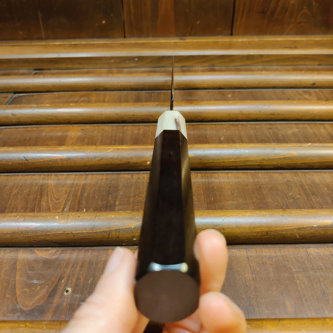 Discount ✔️ Hitohira Kikuchiyo Yohei 210mm Gyuto Ginsako Kasumi Ebony ✨ 7 Hitohira Kikuchiyo Yohei 210mm Gyuto Ginsako Kasumi Ebony