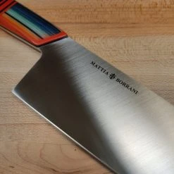 Mattia Borrani 9.5" Kiritsuke Chef AEBL Stainless Steel