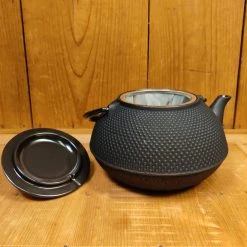 Hot Sale 🥰 Miya Cast Iron Teapot - Black Hobnail 44oz 🥰 9 Miya Cast Iron Teapot - Black Hobnail 44oz