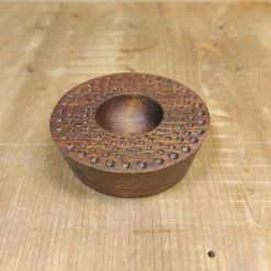 44HandMadeTurkey/Duxud Business Kitchen Tools Hand-carved Single Round Ravioli Mold