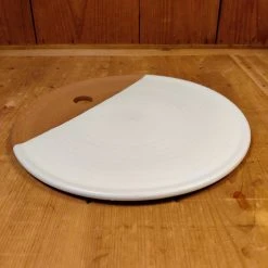 Table | Steak Millet & Hammer White Ceramic Cheese Stone