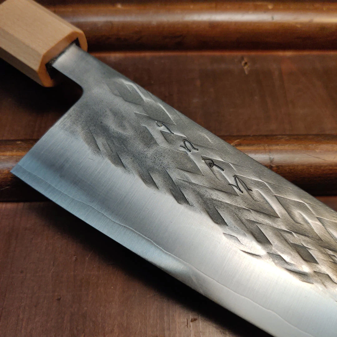 Discount ⭐ Hitohira TD 170mm Bunka SLD Tsuchime Walnut Handle 🤩 5 Hitohira TD 170mm Bunka SLD Tsuchime Walnut Handle