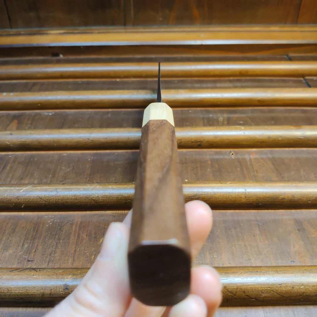 Discount ⭐ Hitohira TD 170mm Bunka SLD Tsuchime Walnut Handle 🤩 9 Hitohira TD 170mm Bunka SLD Tsuchime Walnut Handle