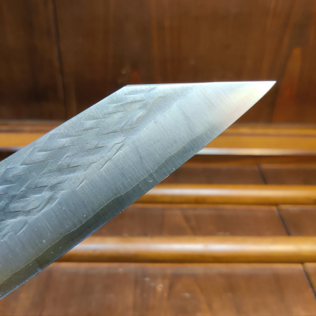 Discount ⭐ Hitohira TD 170mm Bunka SLD Tsuchime Walnut Handle 🤩 7 Hitohira TD 170mm Bunka SLD Tsuchime Walnut Handle