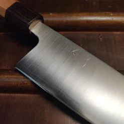 Hitohira Futana S3 165mm Santoku Ginsanko Migaki Cherry Wood