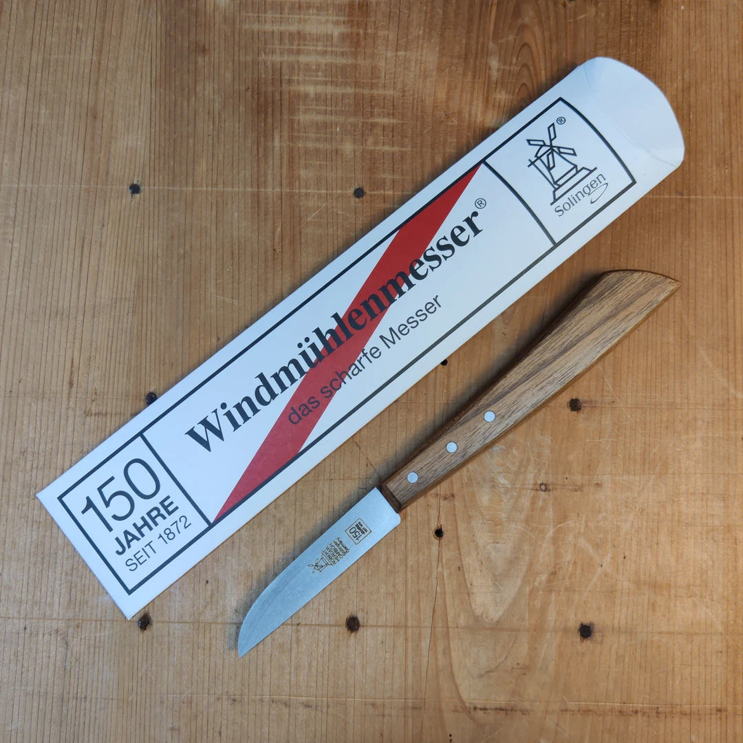 Promo 🔔 Robert Herder - Windmühlenmesser Windmühlenmesser 150th Anniversary 2.5" Paring Carbon Walnut 🔥 3 Robert Herder - Windmühlenmesser Windmühlenmesser 150th Anniversary 2.5" Paring Carbon Walnut