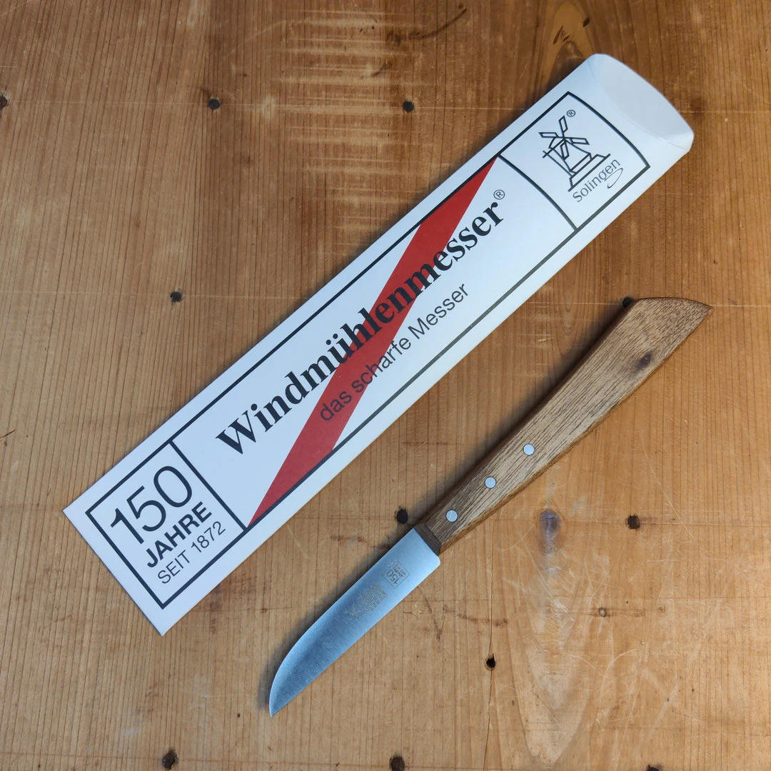 Outlet 🔔 Robert Herder - Windmühlenmesser Windmühlenmesser 150th Anniversary 2.5" Paring Stainless Walnut 🎉 3 Robert Herder - Windmühlenmesser Windmühlenmesser 150th Anniversary 2.5" Paring Stainless Walnut