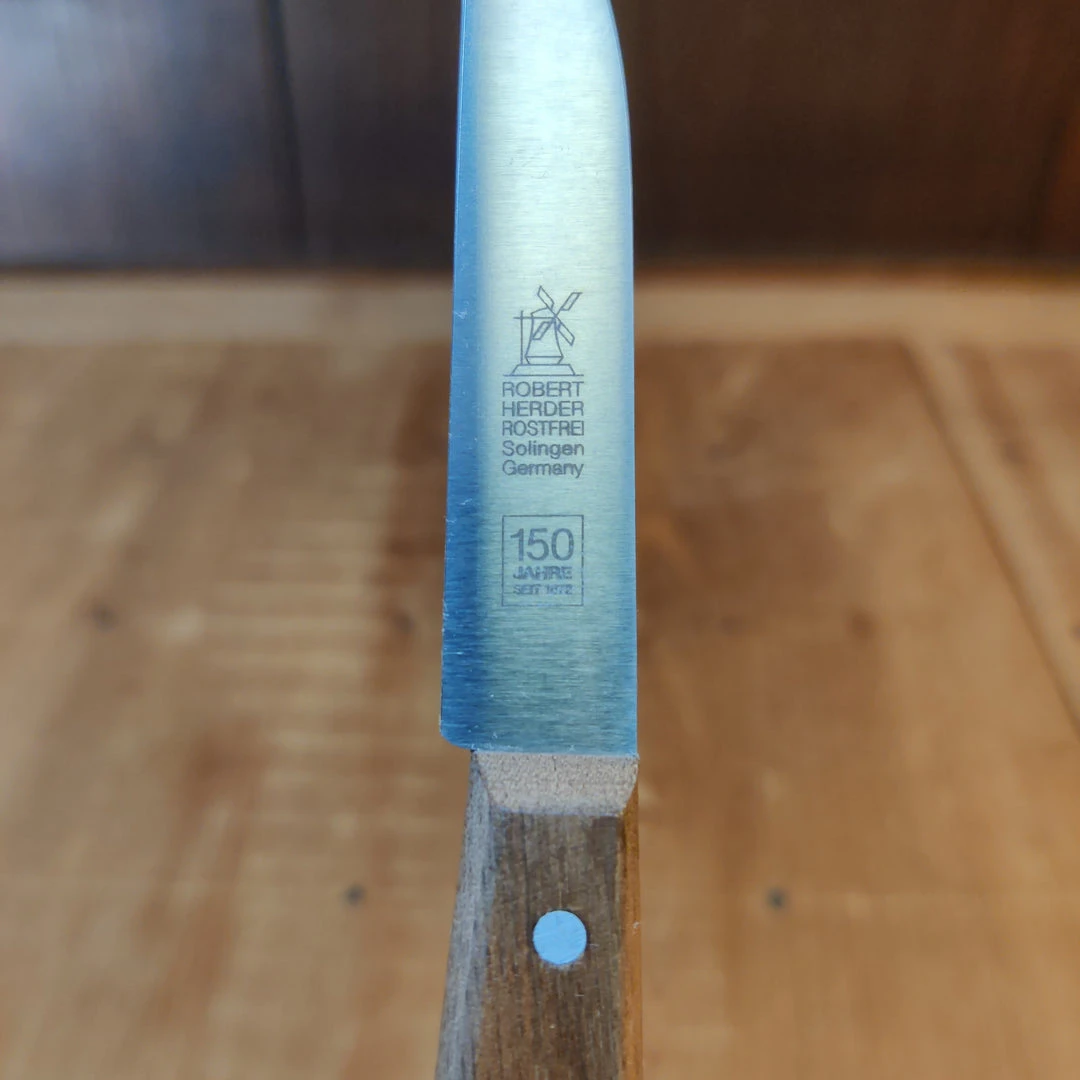 Outlet 🔔 Robert Herder - Windmühlenmesser Windmühlenmesser 150th Anniversary 2.5" Paring Stainless Walnut 🎉 8 Robert Herder - Windmühlenmesser Windmühlenmesser 150th Anniversary 2.5" Paring Stainless Walnut