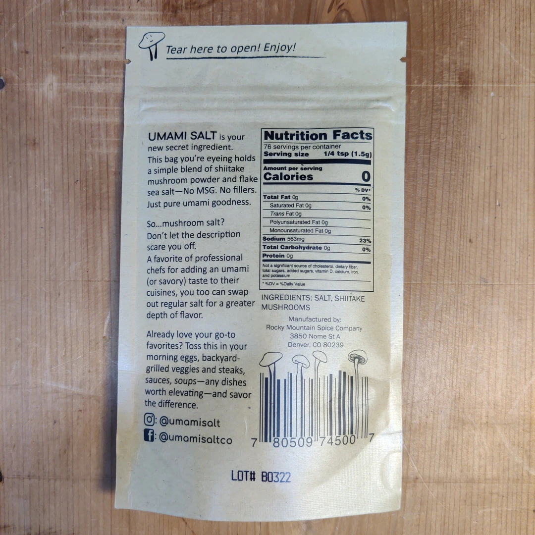 Buy 😀 AJT Foods Pantry Umami Salt Original - 4oz 🔔 4 AJT Foods Pantry Umami Salt Original - 4oz