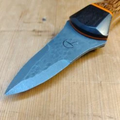 Wholesale ๐งจ Alma Knife Co. Carolina Shucker - Red Palm | Gabon Ebony | Black/Orange G10 Liners ๐ 10 Alma Knife Co. Carolina Shucker - Red Palm | Gabon Ebony | Black/Orange G10 Liners