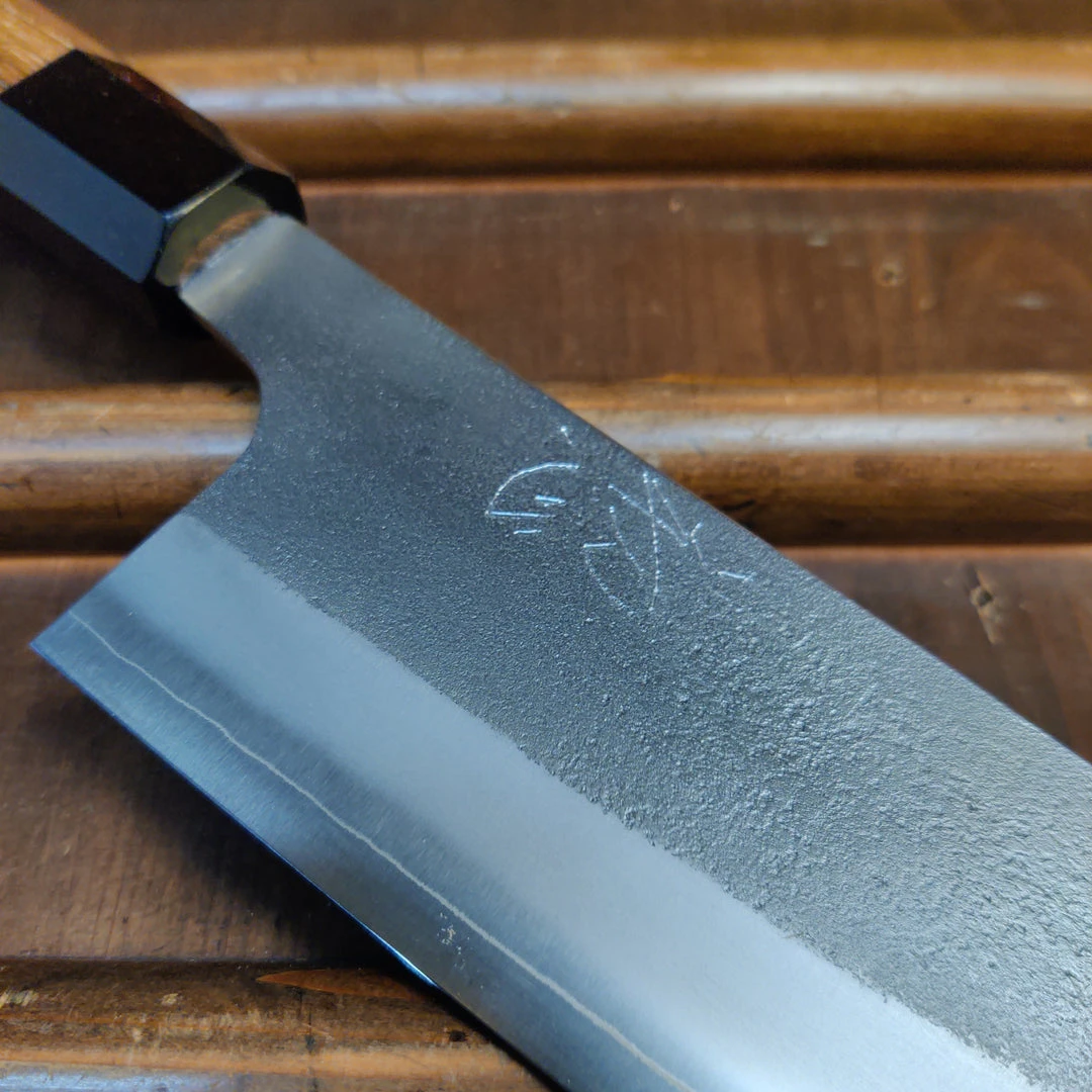 Best Sale ๐ H&K Yoshikane 240mm Kiritsuke Gyuto SKD Nashiji Teak Handle ๐ 4 H&K Yoshikane 240mm Kiritsuke Gyuto SKD Nashiji Teak Handle