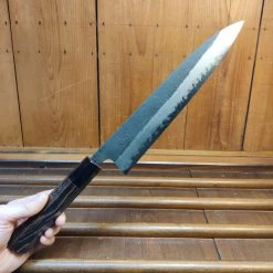 Best deal ⭐ H&K Hatsukokoro Shinkiro 240mm Gyuto Aogami Super Nihei Damascus Kurouchi Wenge ❤️ 14 H&K Hatsukokoro Shinkiro 240mm Gyuto Aogami Super Nihei Damascus Kurouchi Wenge