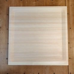 Konosuke Cutting Boards Hinoki Wood Dinner Plate Full Size 27x27cm