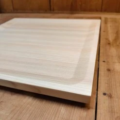 Konosuke Cutting Boards Hinoki Wood Dinner Plate Full Size 27x27cm