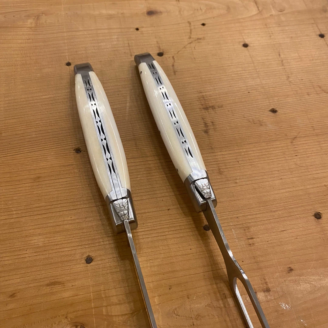 Best reviews of 🥰 Fontenille Pataud 'Laguiole' Carving Set - Bone ❤️ 7 Fontenille Pataud 'Laguiole' Carving Set - Bone