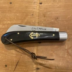 Au Sabot 11.5cm Armor / London Sailor's Pocket Knife Horn W Brass Anchor