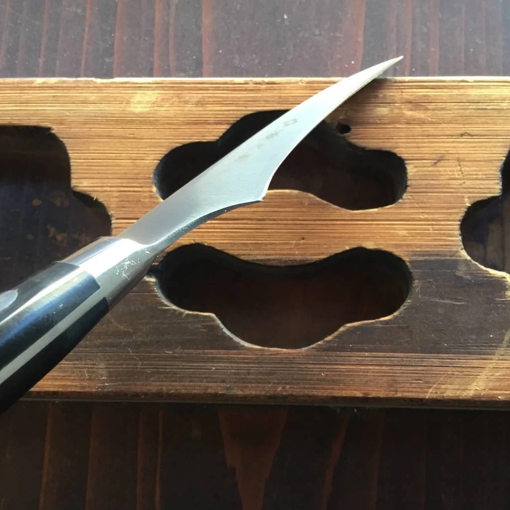 Budget 🎁 Tojiro 70mm Bird Beak Paring 'DP' - VG-10 😉 5 Tojiro 70mm Bird Beak Paring 'DP' - VG-10