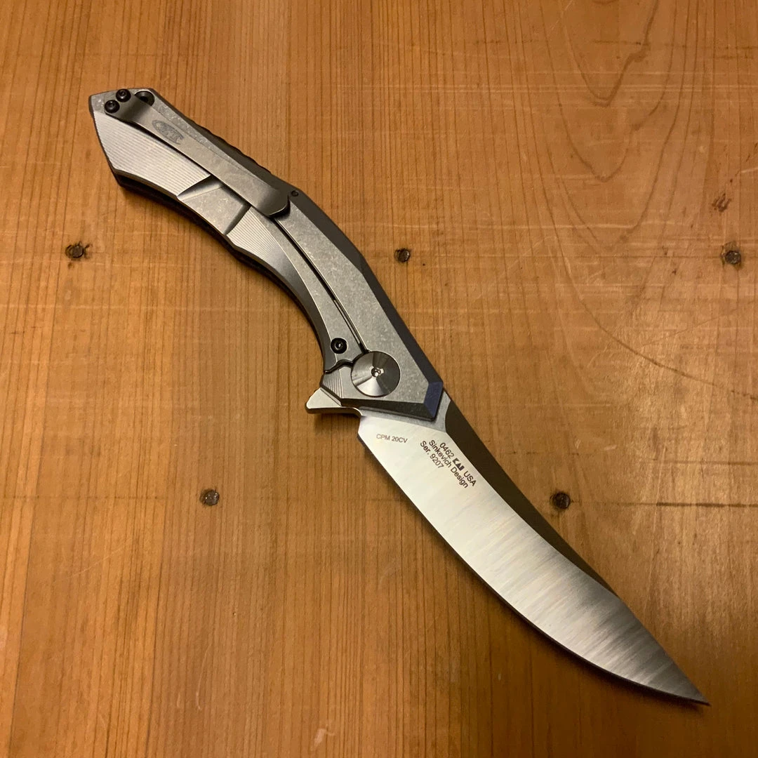 Best Pirce 🎁 Zero Tolerance Knives Zero Tolerance 0462 Sinkevich KVT Red Carbon Fiber - Flipper Liner Lock 🔥 4 Zero Tolerance Knives Zero Tolerance 0462 Sinkevich KVT Red Carbon Fiber - Flipper Liner Lock